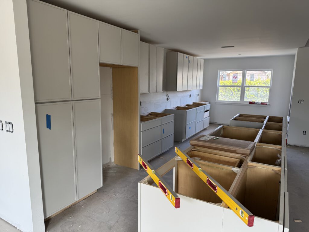 Cabinetry and trim set